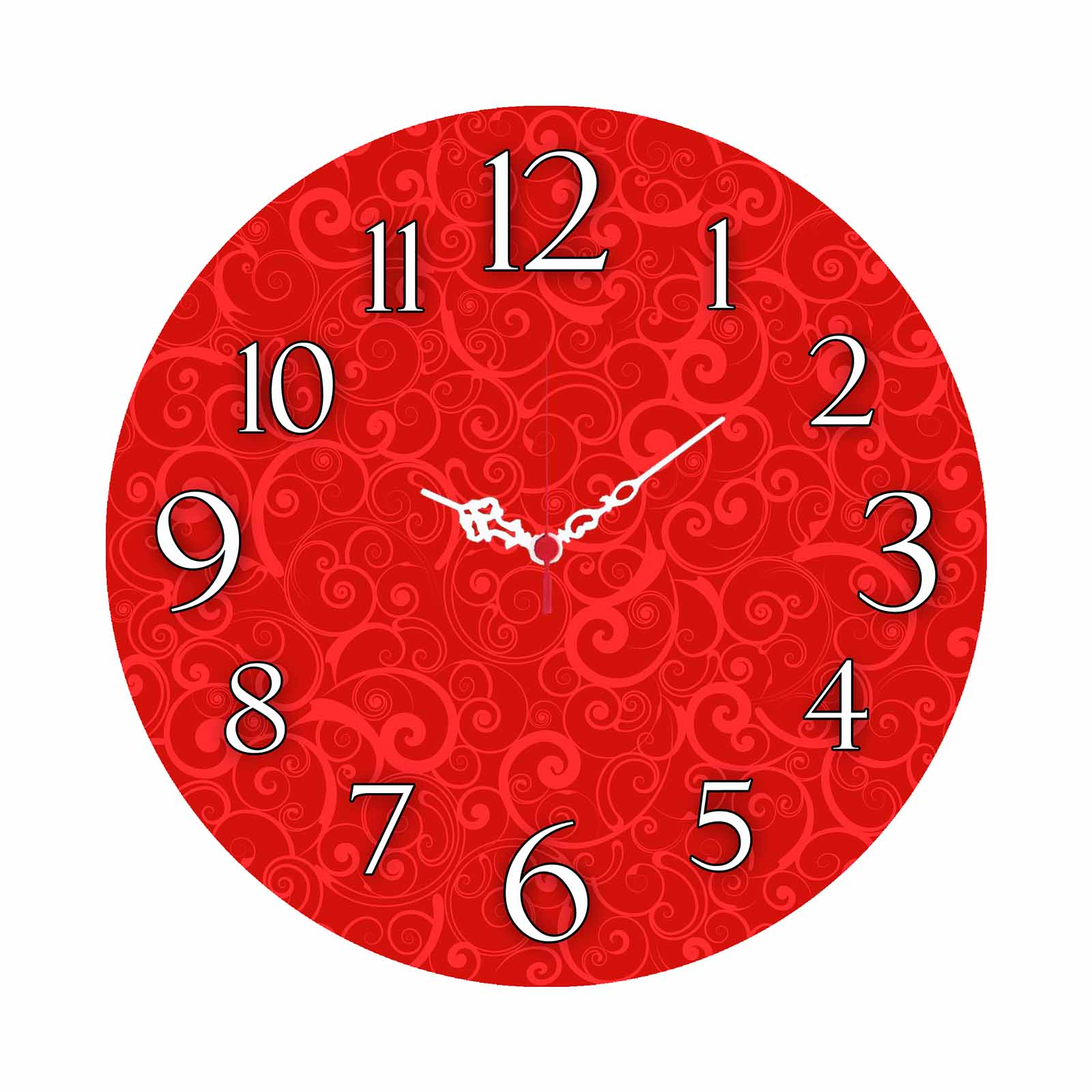 Relógio Decorativo MDF Multicolor Ms-02 - 40cm Diâmetro Premium