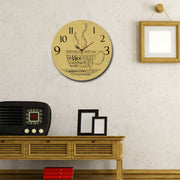 Relógio Decorativo MDF Multicolor Ms-23 - Design Moderno 40cm