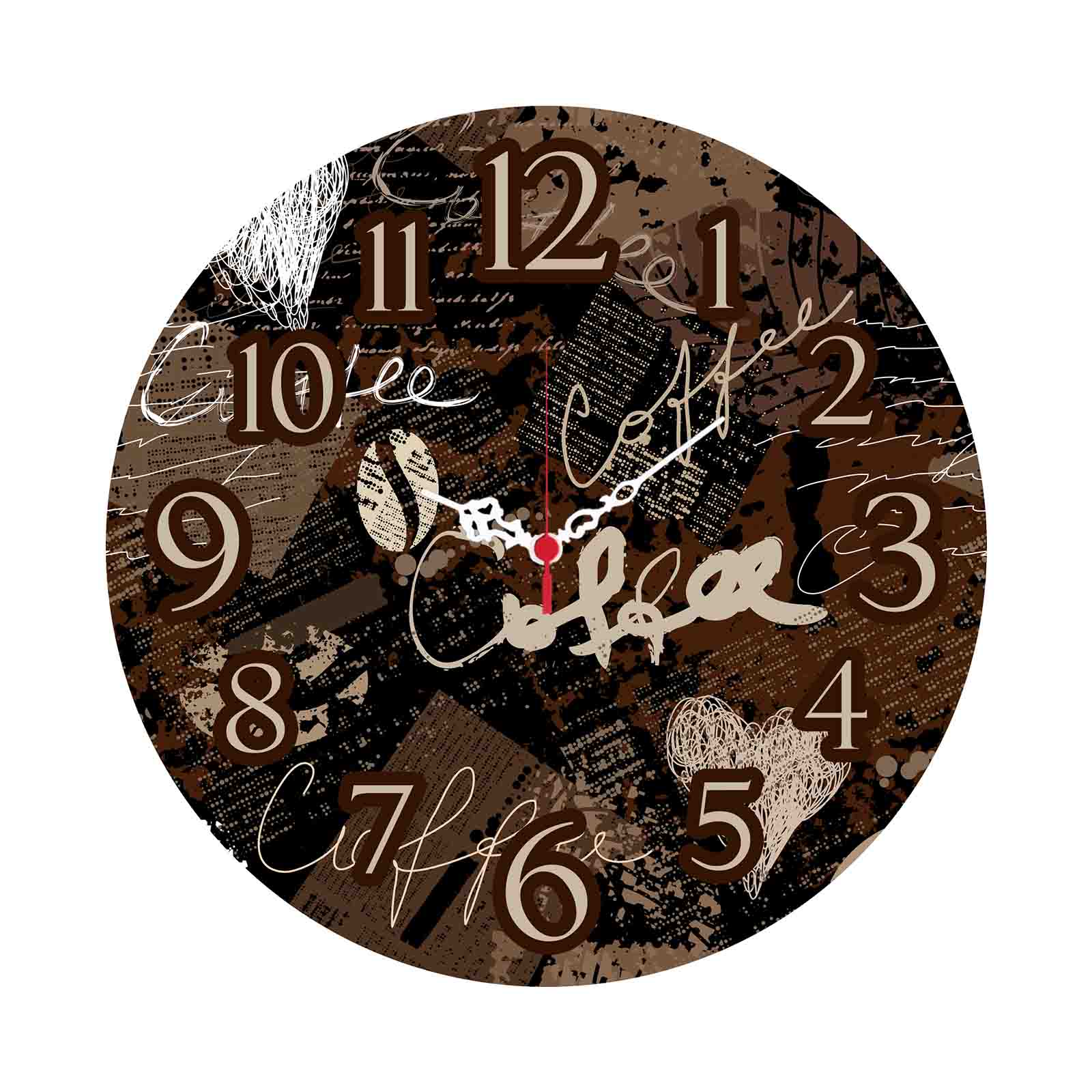 Relógio Decorativo MDF Ms-27 Multicolor - Design Premium 40cm