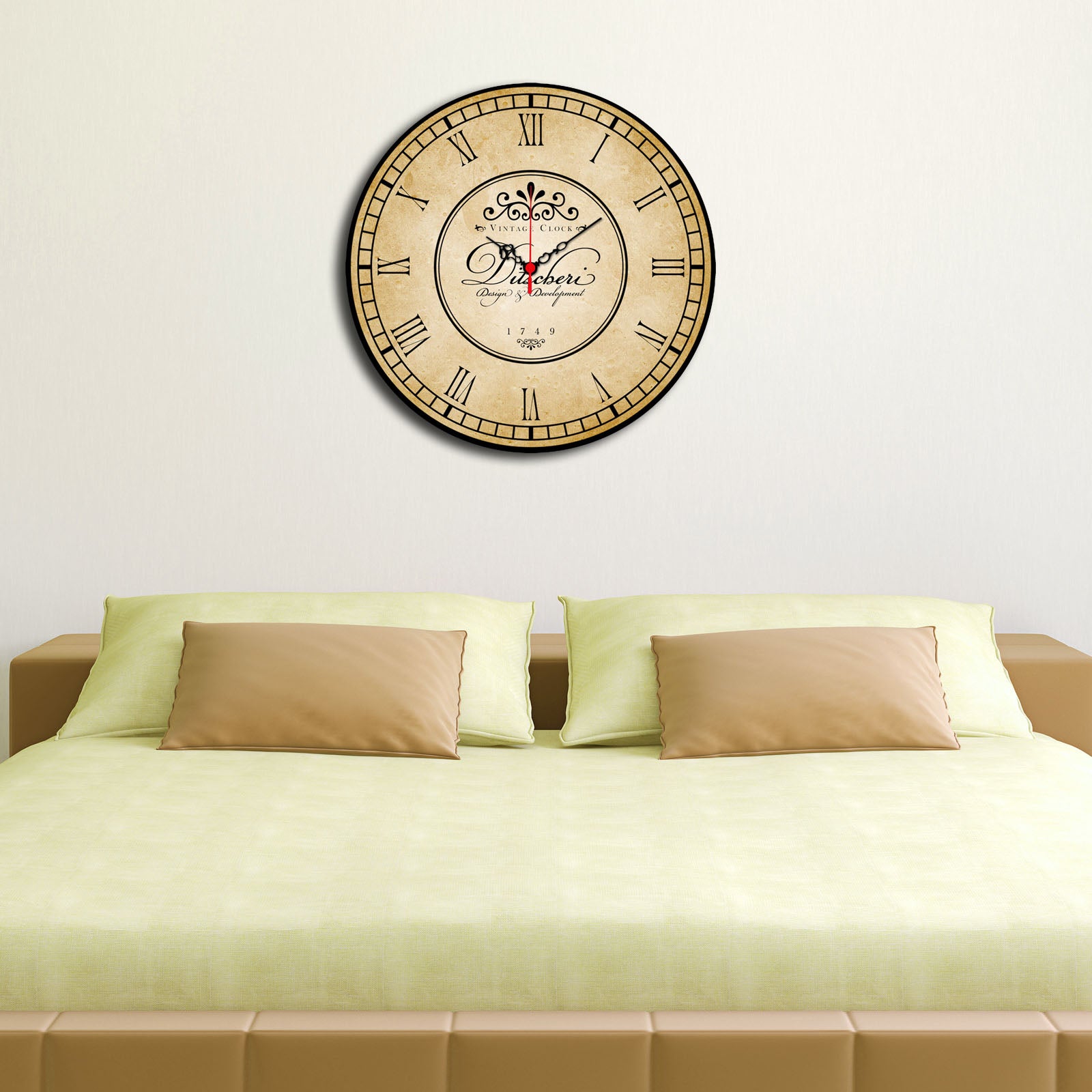 Relógio Decorativo MDF Ms-32 - Design Multicolor Premium 40cm