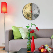 Relógio Decorativo Ms-38 MDF Multicolor 40cm - Design Moderno