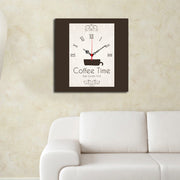 Relógio Decorativo MDF Multicolor 40x40cm - Design Contemporâneo