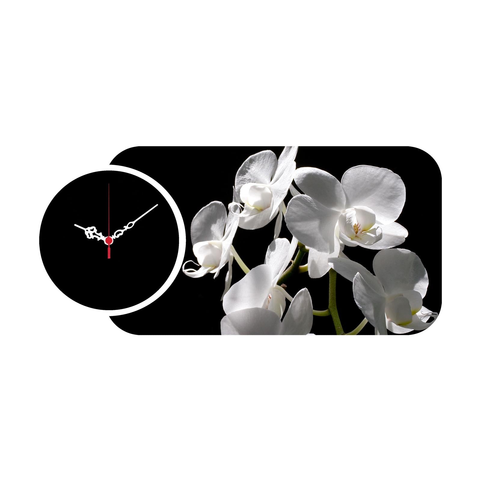Relógio Decorativo MDF Multicolor YMS-51 - Design Premium 2 Peças