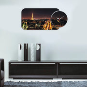 Relógio Decorativo MDF Multicolor YMS-60 - 2 Peças Premium