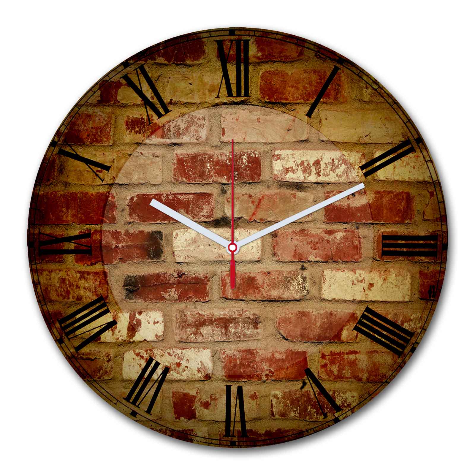 Relógio Decorativo MDF Multicolor 30cm - Design Moderno Premium