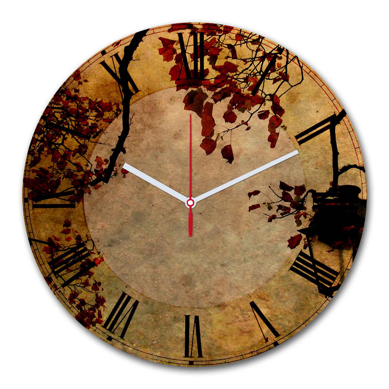 Relógio Decorativo MDF Multicolor - Design Exclusivo 30cm