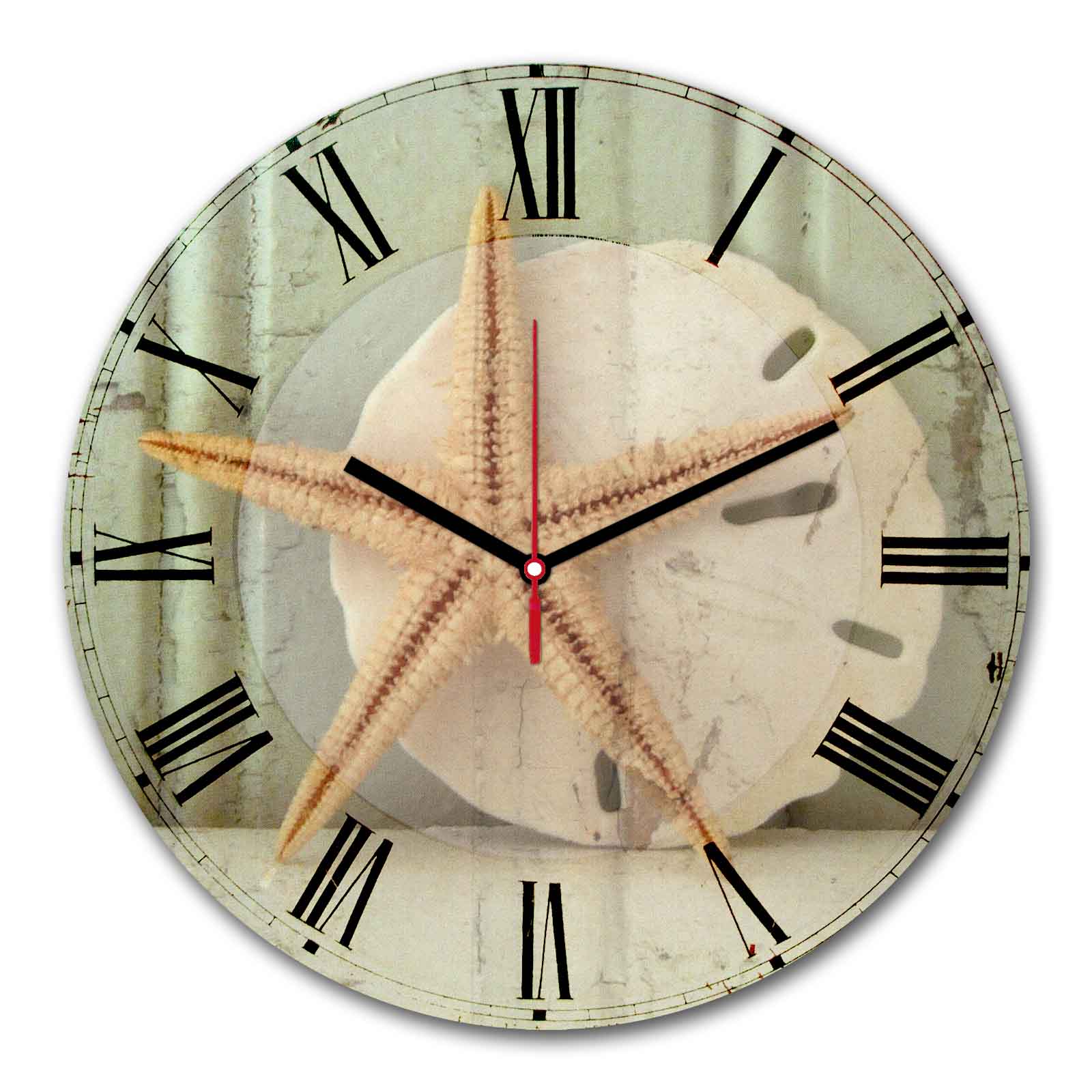 Relógio Decorativo MDF Multicolor 30cm - Design Moderno Premium