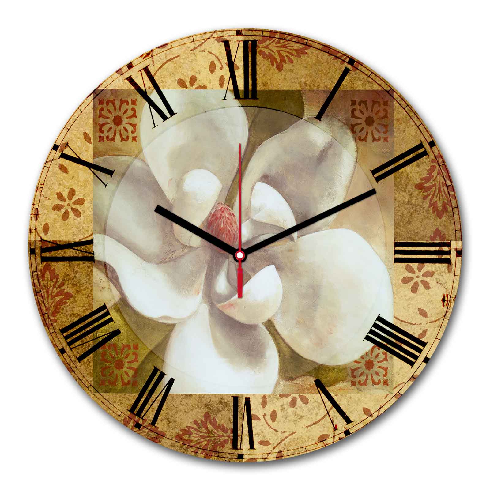 Relógio Decorativo MDF Multicolor 30cm - Design Moderno