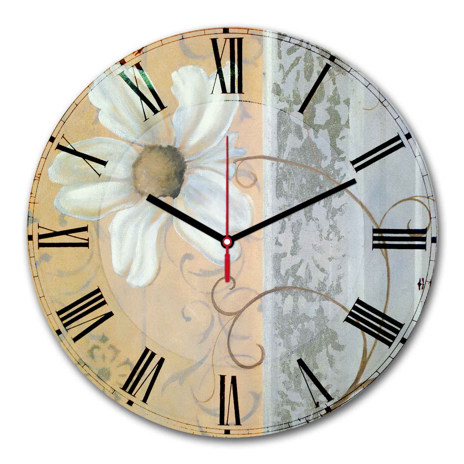 Relógio Decorativo MDF Multicolor 30cm - Design Moderno Luxo