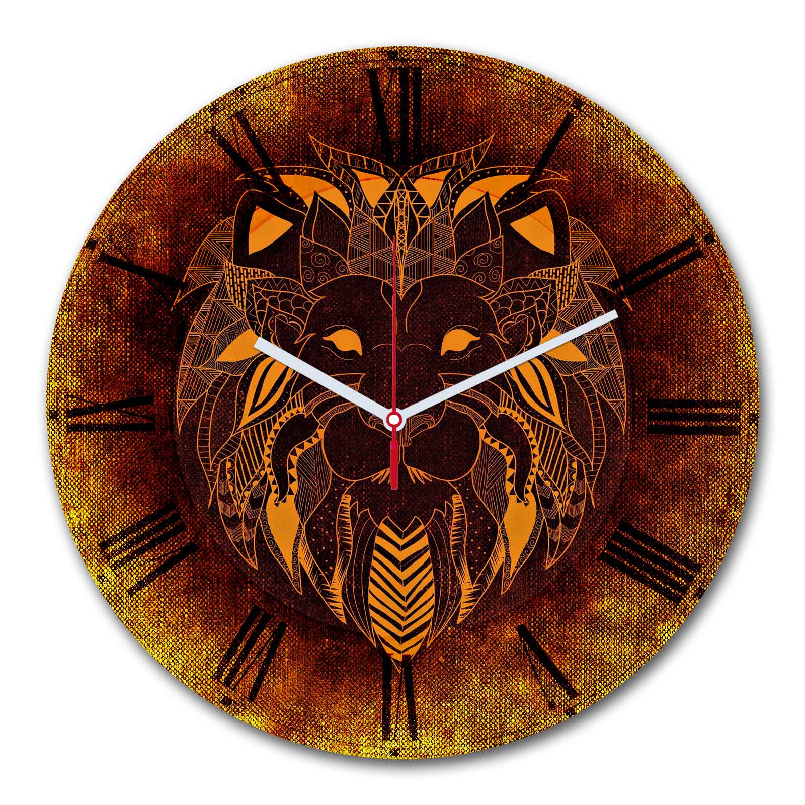 Relógio Decorativo MDF Multicolor 30cm - Design Premium Exclusivo