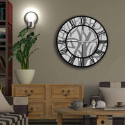 Relógio Decorativo MDF Multicolor 50cm - Design Exclusivo Premium