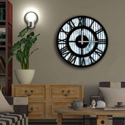 Relógio Decorativo MDF Multicolor 50cm - Design Moderno Premium