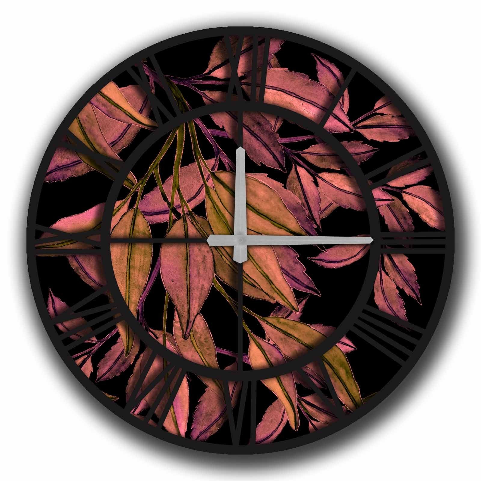 Relógio Decorativo MDF Multicolor 50cm - Design Premium