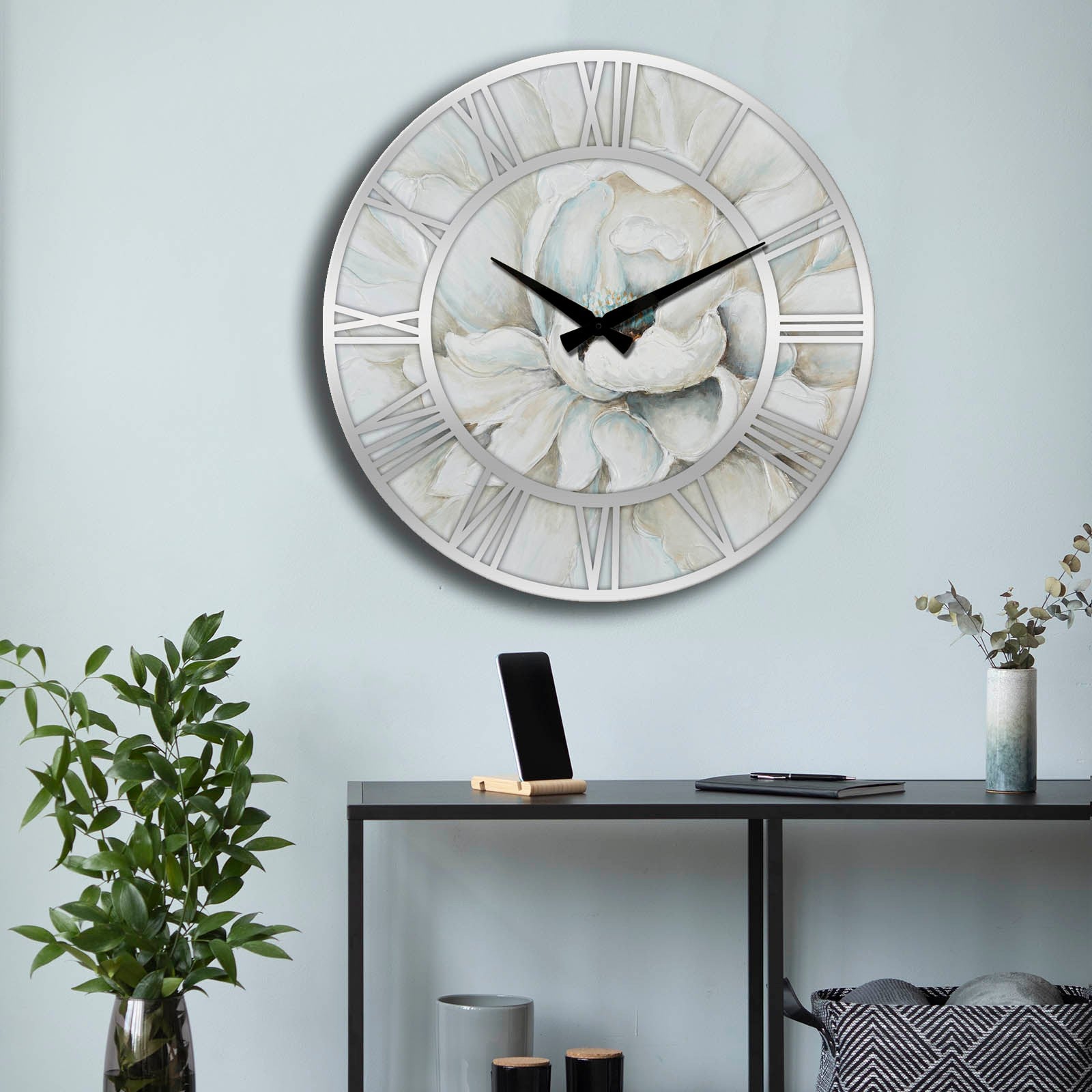 Relógio Decorativo MDF Multicolor 50cm - Design Moderno Premium