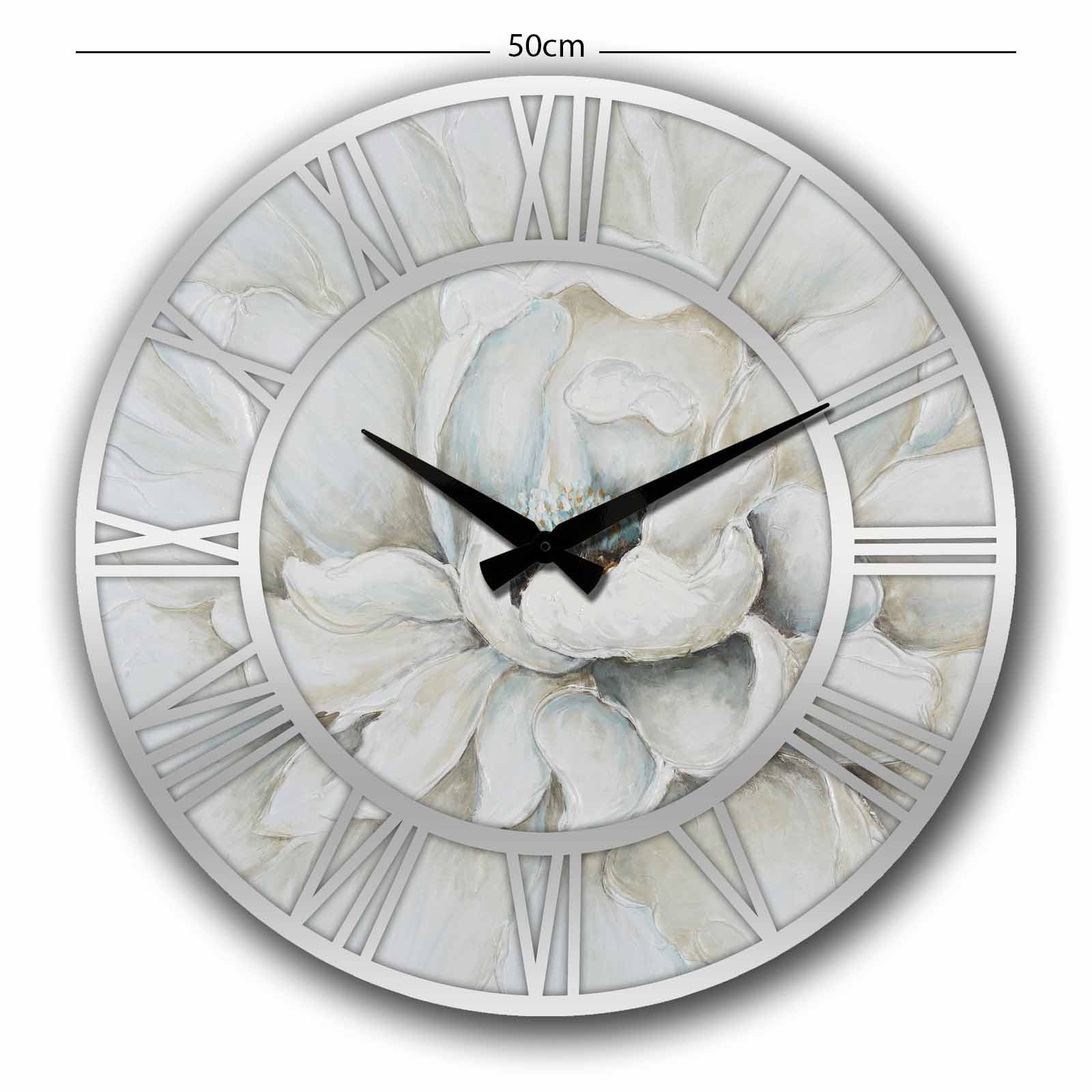 Relógio Decorativo MDF Multicolor 50cm - Design Moderno Premium