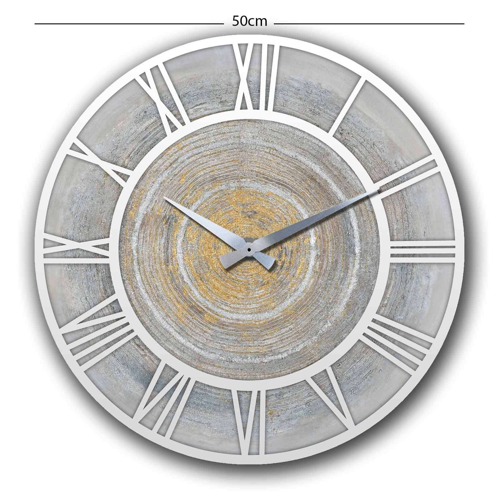 Relógio Decorativo MDF Multicolor Premium - 50cm Diâmetro
