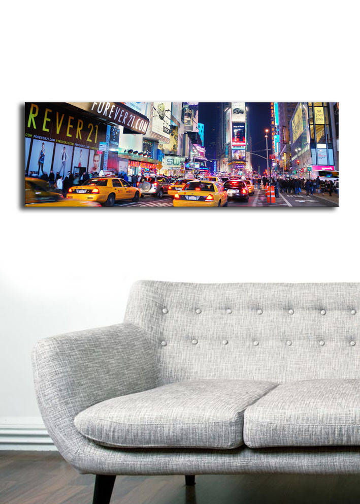 Pintura em tela decorativa com iluminação LED, 30 x 90 cm, 100% camurça, moldura de madeira (3 cm), alimentada por bateria com interruptor liga/desliga | Perfeito para decoração de casa