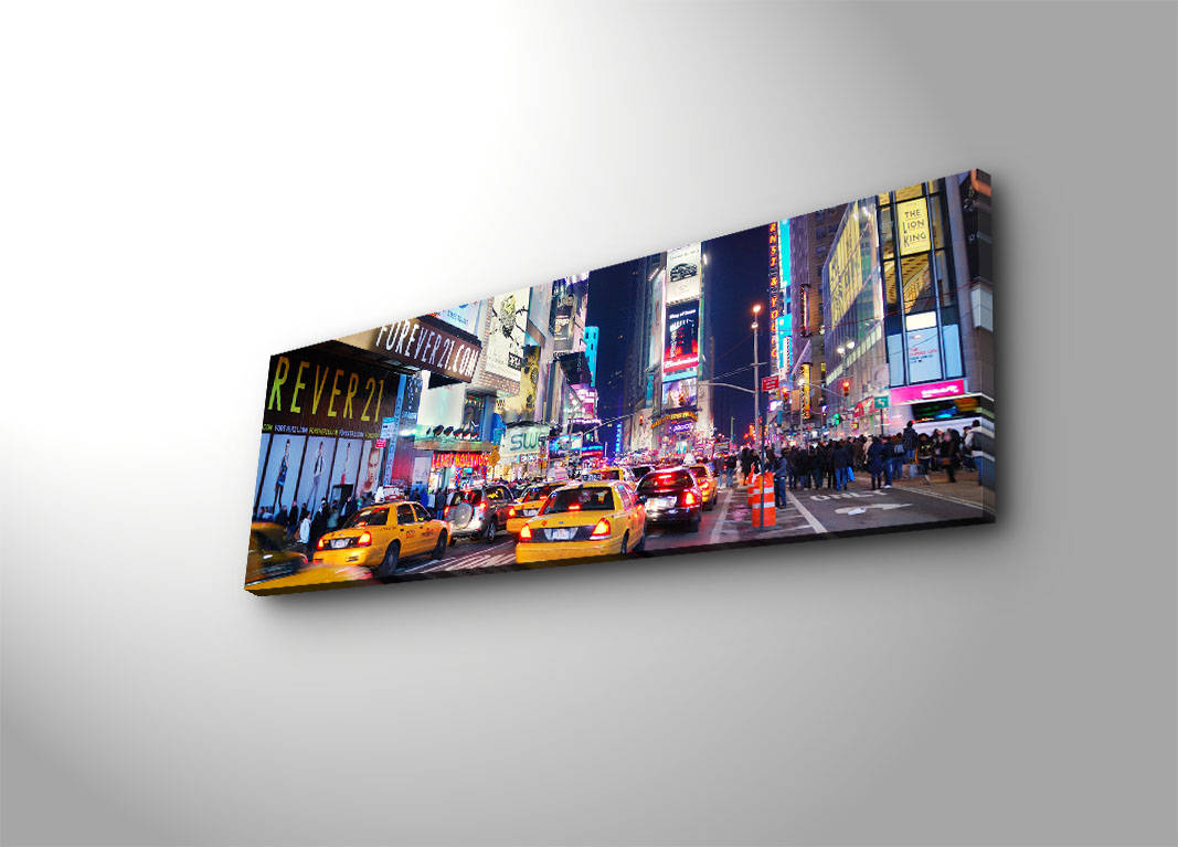 Pintura em tela decorativa com iluminação LED, 30 x 90 cm, 100% camurça, moldura de madeira (3 cm), alimentada por bateria com interruptor liga/desliga | Perfeito para decoração de casa