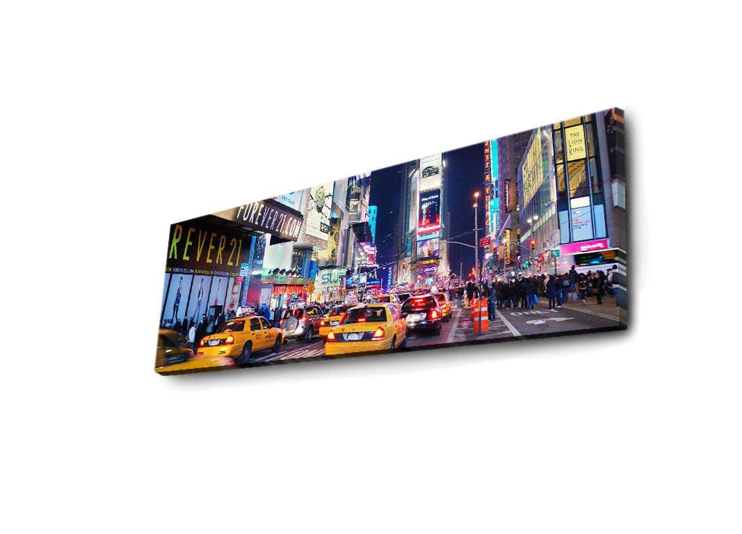 Pintura em tela decorativa com iluminação LED, 30 x 90 cm, 100% camurça, moldura de madeira (3 cm), alimentada por bateria com interruptor liga/desliga | Perfeito para decoração de casa