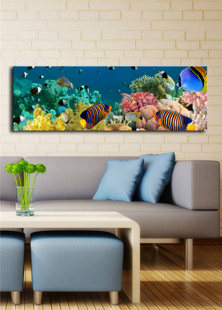 Pintura em tela decorativa com iluminação LED, 30 x 90 cm, 100% camurça, moldura de madeira (3 cm), alimentada por bateria com interruptor liga/desliga, perfeita para decoração de casa