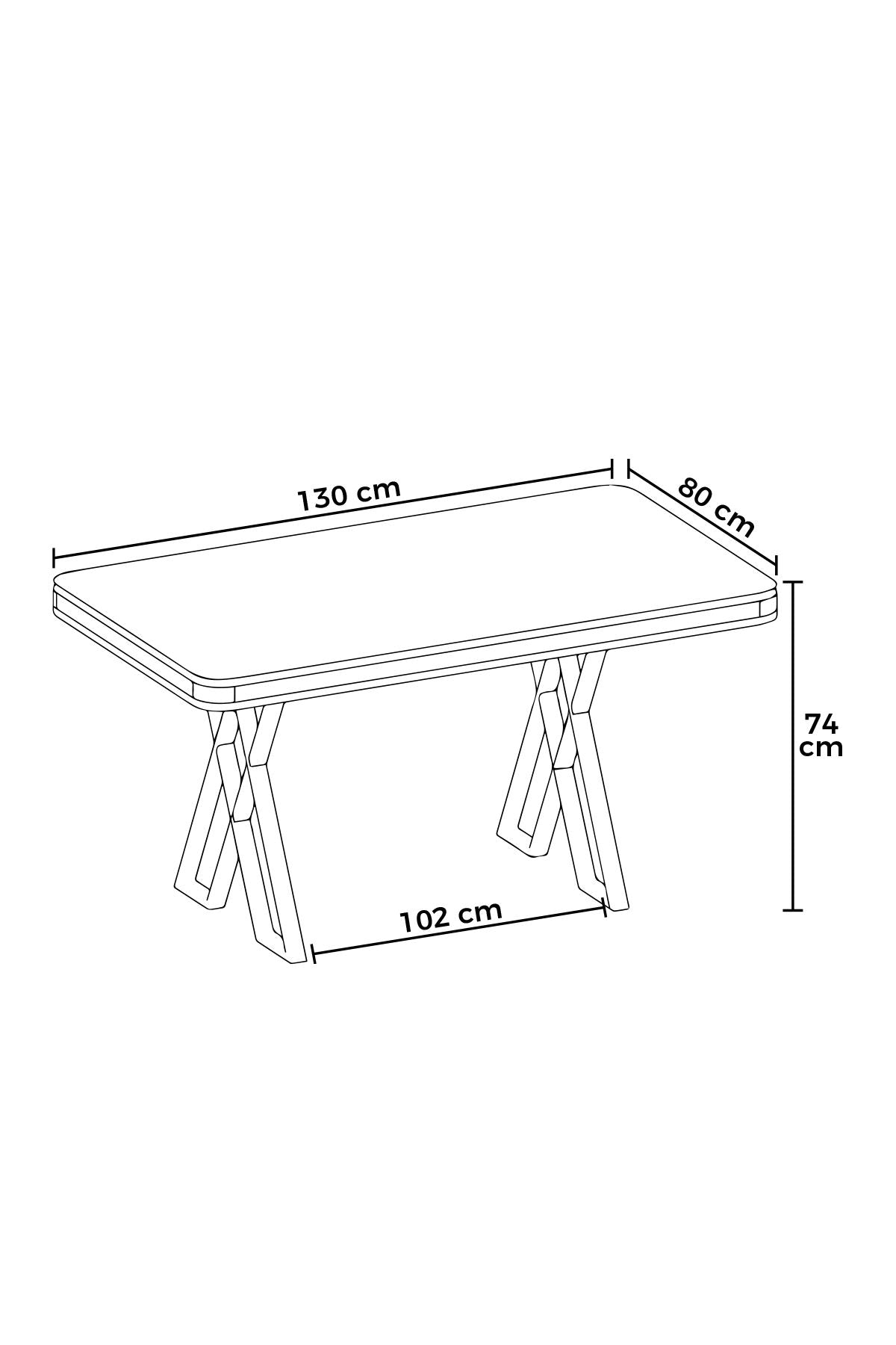 Mesa de jantar-Vals-Mármore Preto
Cromado