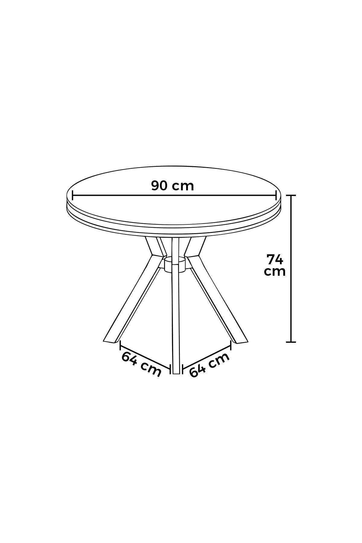 Mesa de jantar-Mos-Antracite
Cromo