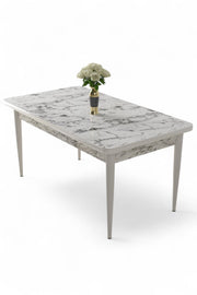 Mesa de jantar-Nil-Mármore Branco
Branco