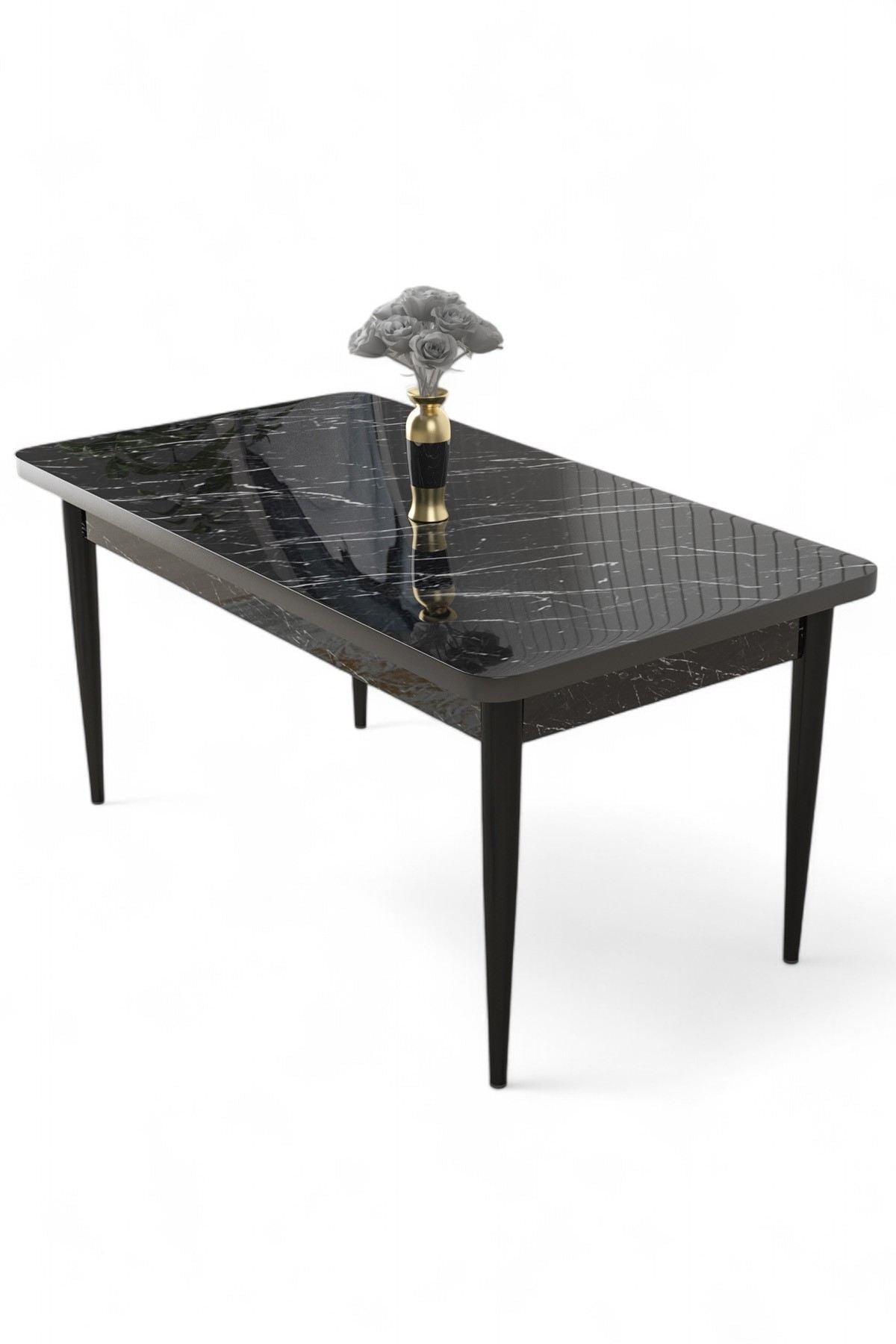 Mesa de jantar-Nil-Mármore Preto
Preto
