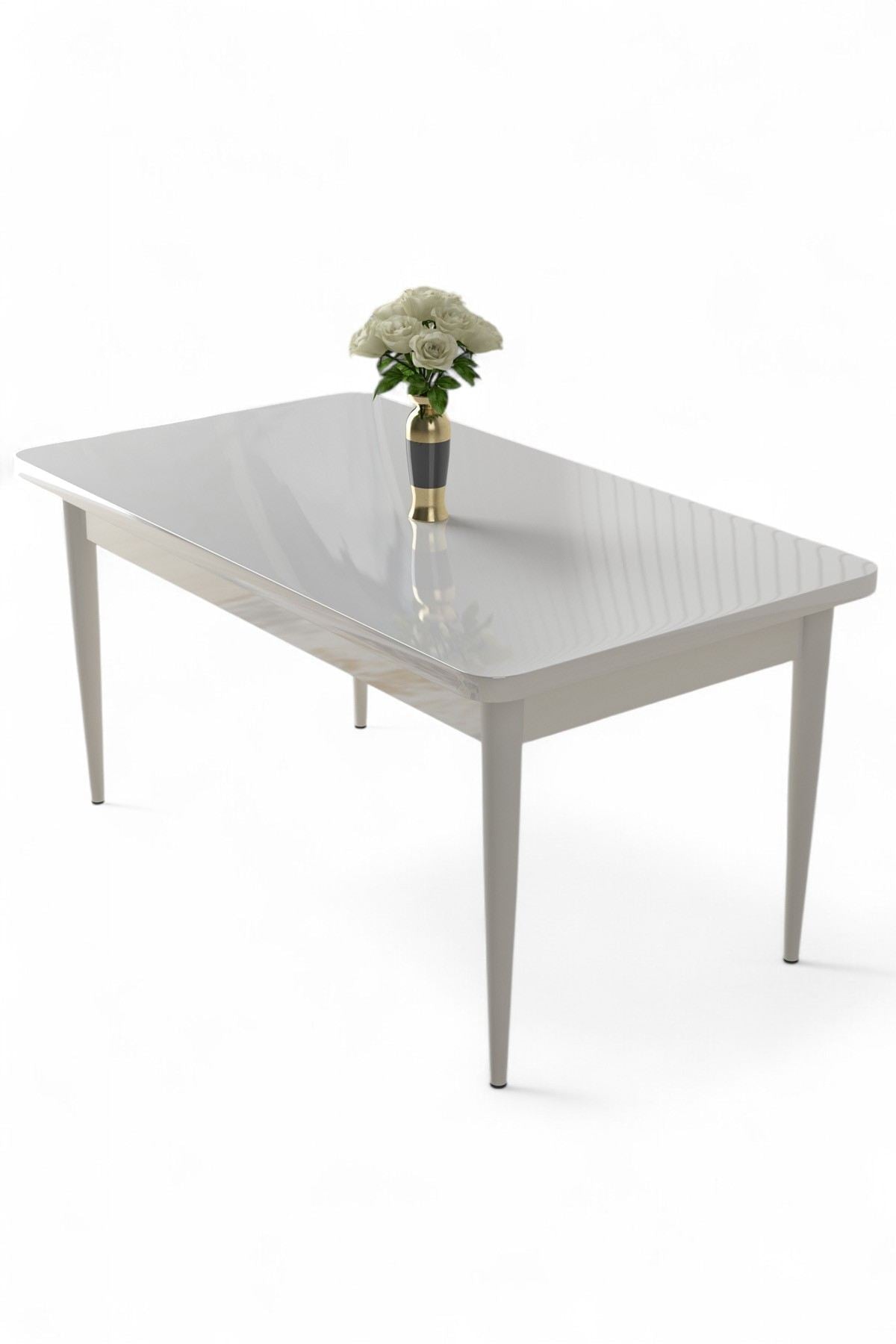 Mesa de jantar-Nil-Branco