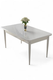 Mesa de jantar-Nil-Branco