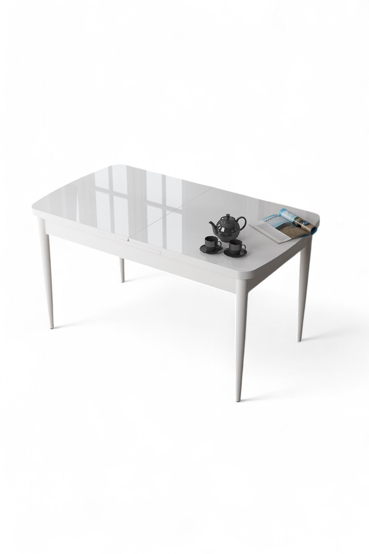 Mesa de jantar-Zen-Branco