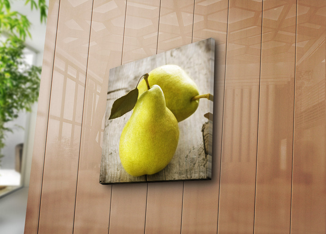 Quadro Decorativo em Tela Suede 100% 45x45 cm Multicolor com Moldura 100% Madeira (3 cm) – 4545K-4 (242BNZ1204)