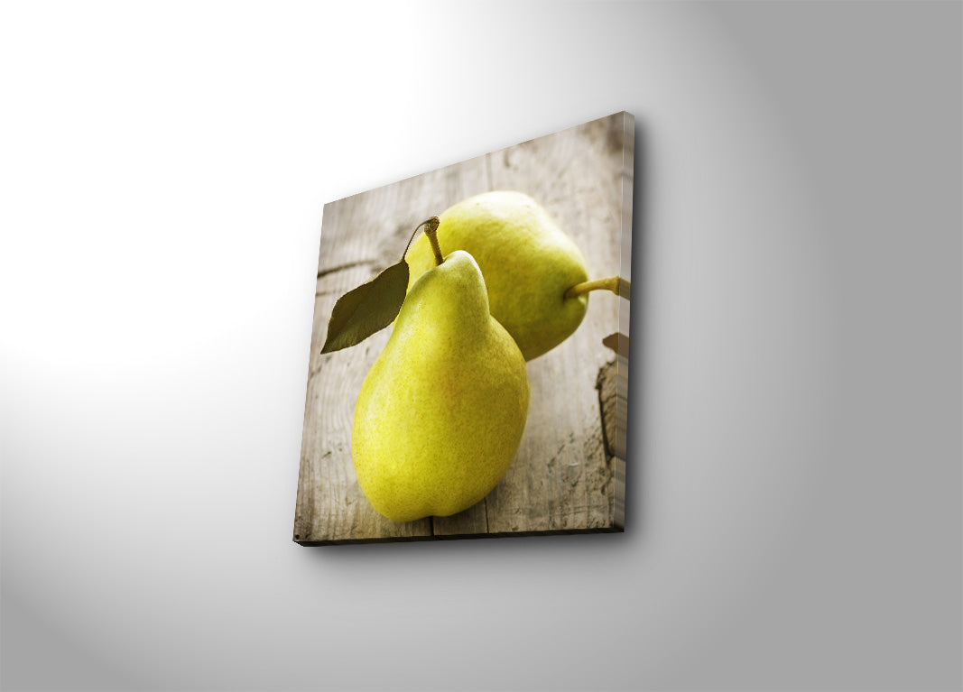 Quadro Decorativo em Tela Suede 100% 45x45 cm Multicolor com Moldura 100% Madeira (3 cm) – 4545K-4 (242BNZ1204)