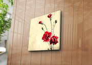 Pintura em Tela Decorativa Multicolor 45x45 cm | Camurça 100% | Moldura de Madeira 3 cm – 4545K-11 (242BNZ1211)