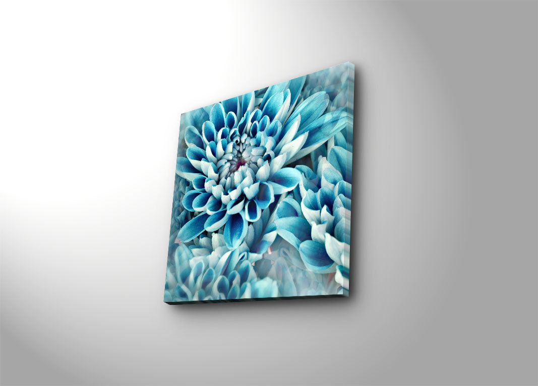 Quadro em Tela Decorativa Multicolor 45x45 cm – Tela de Camurça 100% com Moldura de Madeira 3 cm (4545K-13)