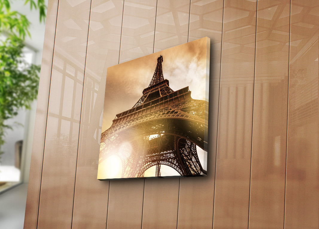 Tela Decorativa Multicolorida 45x45 cm em Camurça 100% com Moldura de Madeira 3 cm – 4545K-35 | 242BNZ1235