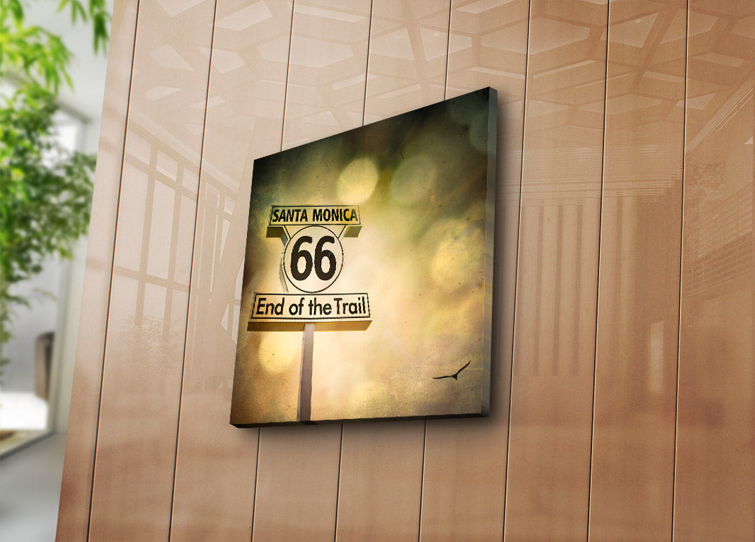 Tela Decorativa Multicolor 45x45 cm em Suede 100% com Moldura de Madeira 3 cm – 4545K-44