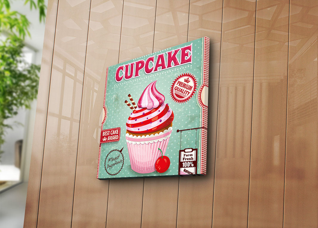 Tela Decorativa Multicolorida 45x45 cm – 100% Camurça com Moldura de Madeira (3 cm)