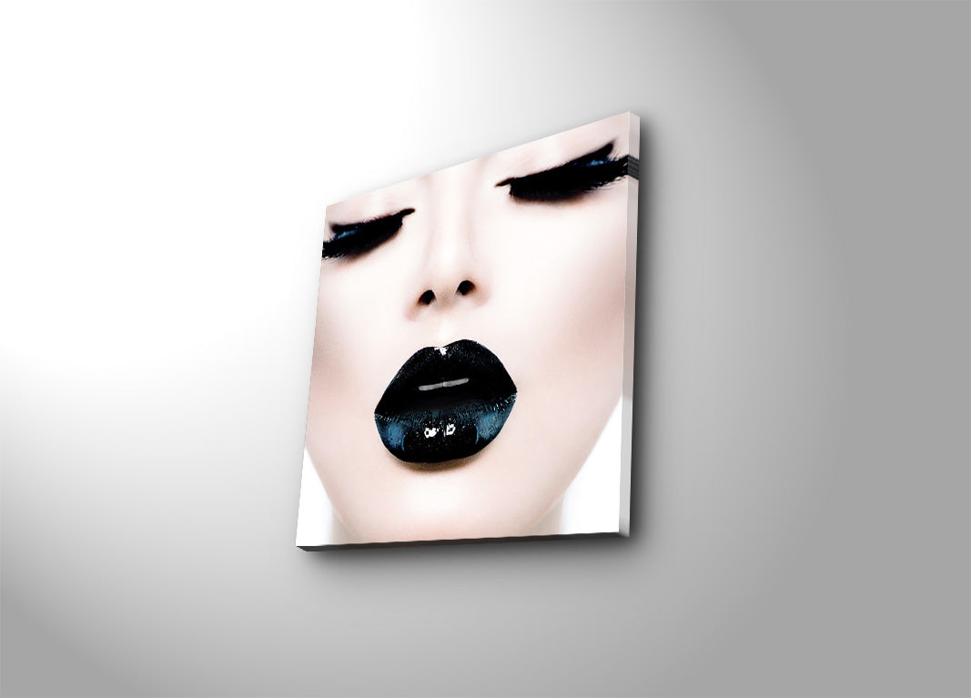 Quadro Decorativo Multicolor em Tela Suede 45x45 cm com Moldura de Madeira 3 cm – Ref. 242BNZ1283