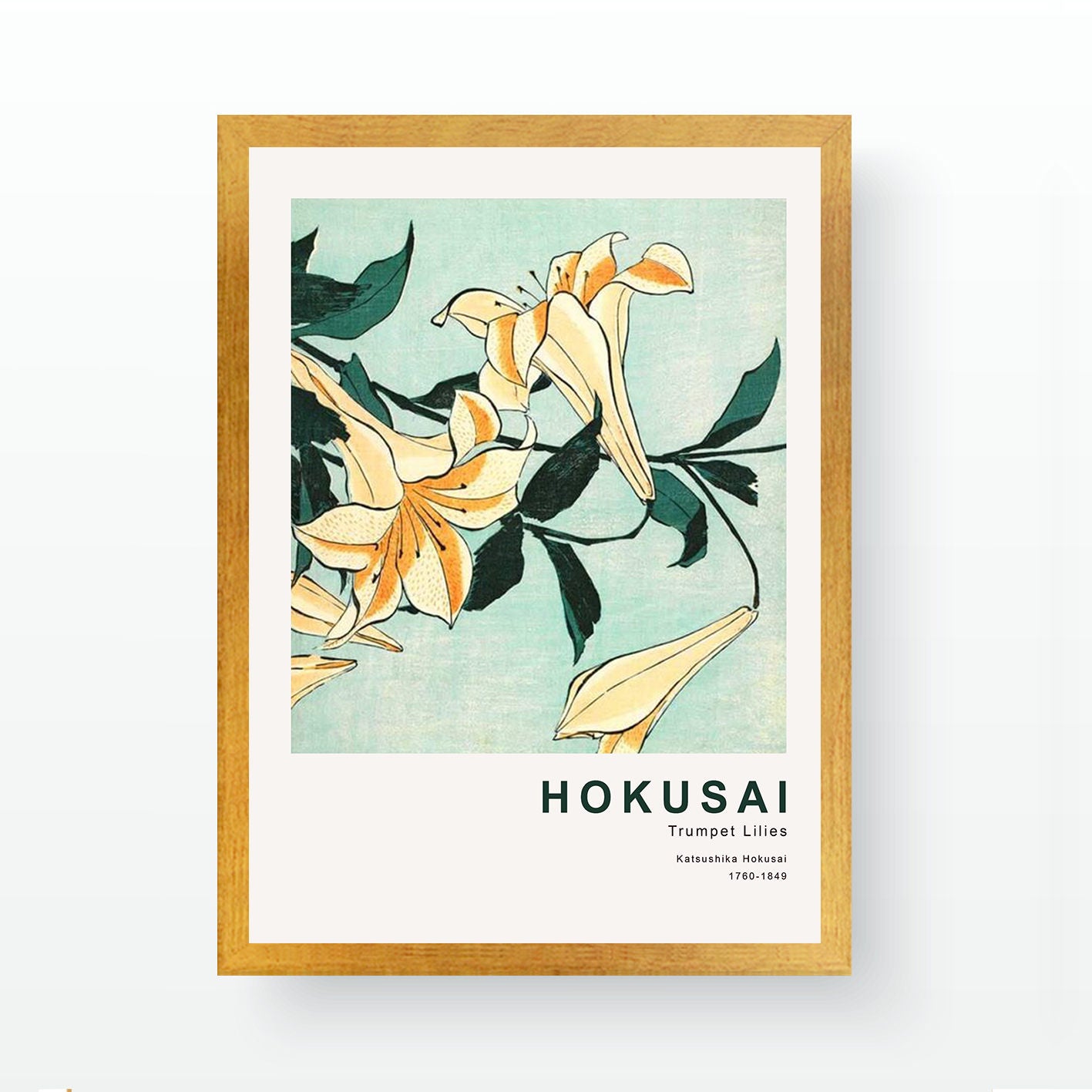 Quadro Decorativo Multicolor com Moldura de Madeira 35x45cm