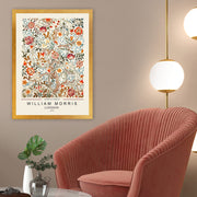 Quadro Decorativo Multicolor com Moldura de Madeira 35x45cm