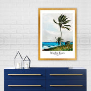 Quadro Decorativo Moldura Madeira Multicolor 35x45cm - Luxo