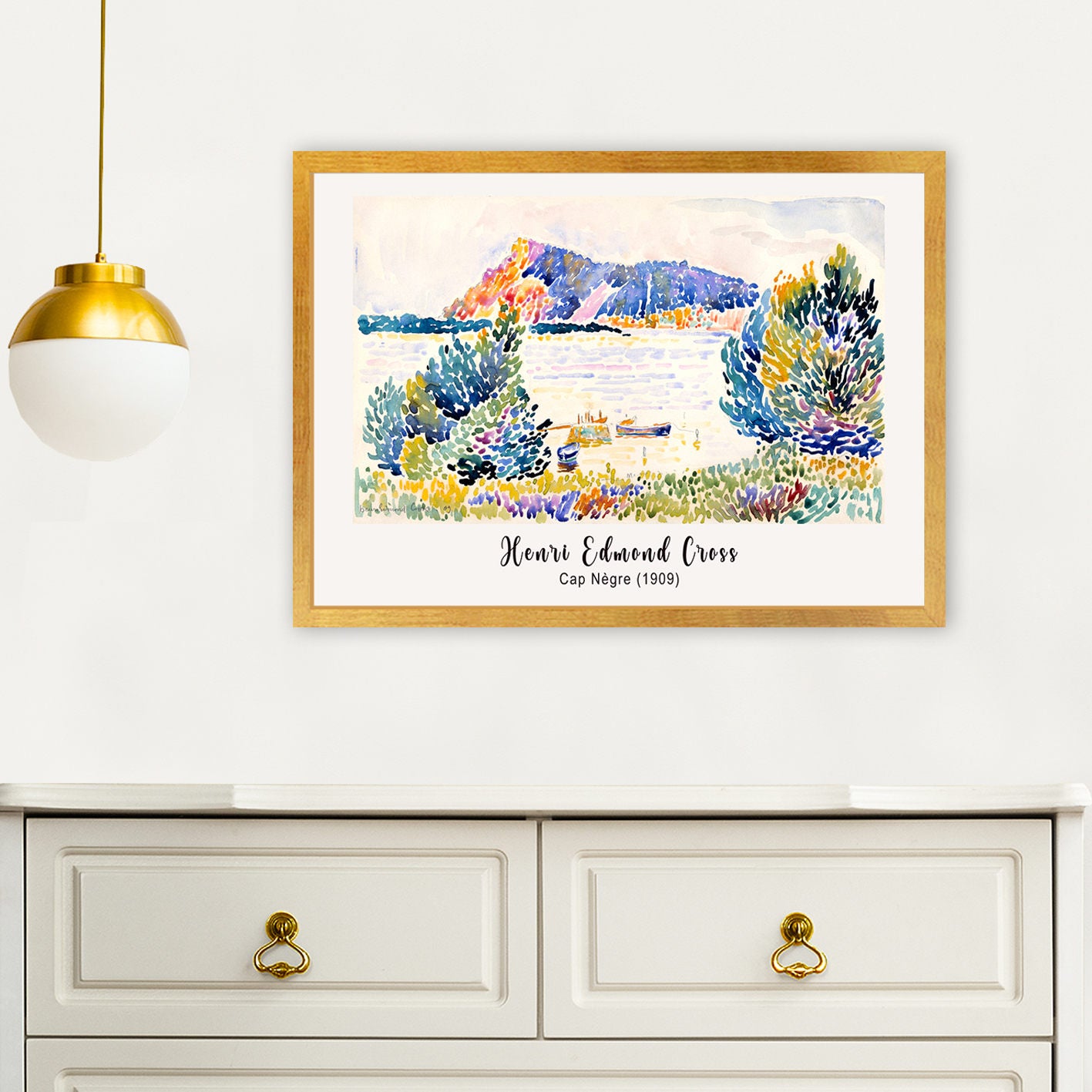 Quadro Decorativo Emoldurado Premium - Impressão Digital UV 35x45cm