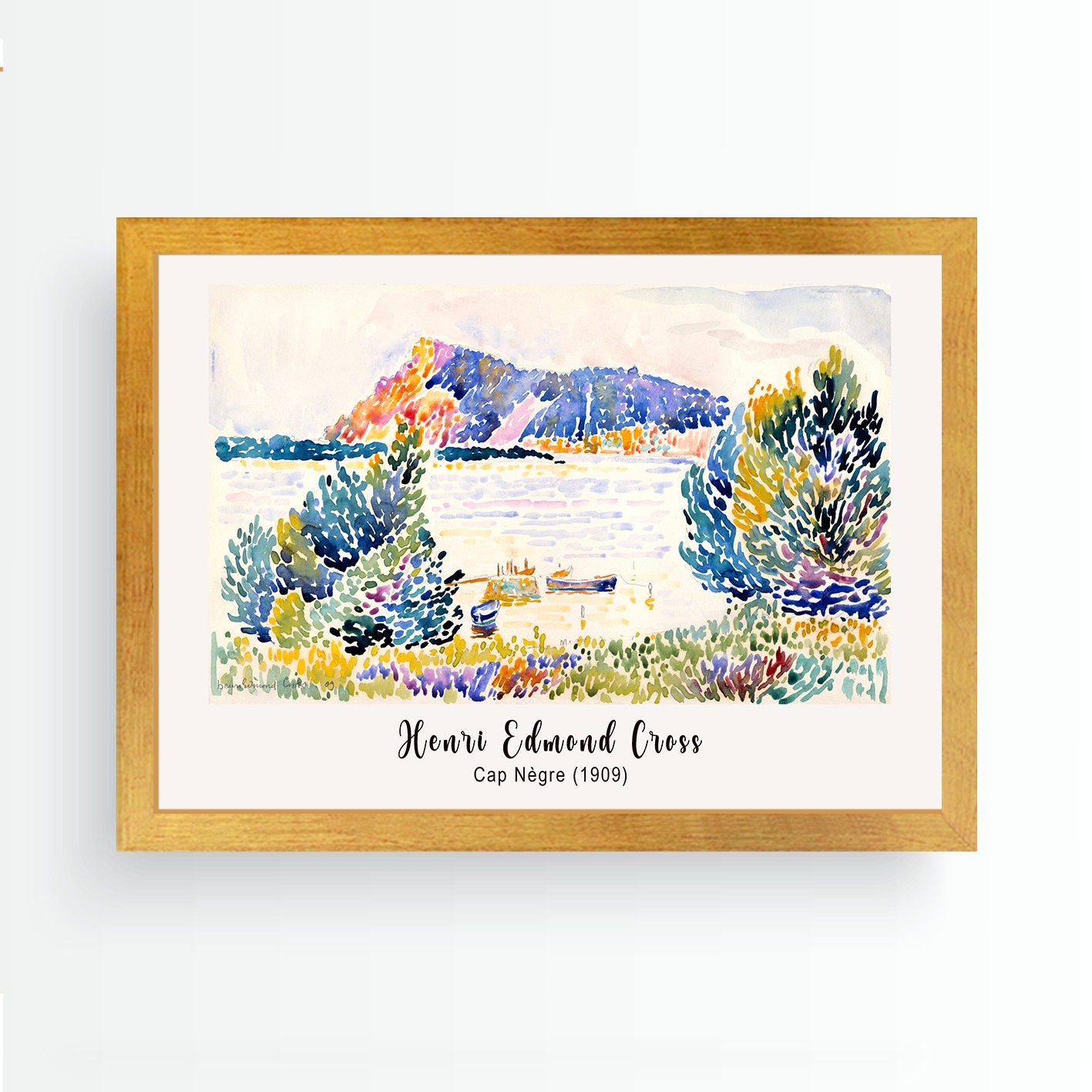 Quadro Decorativo Emoldurado Premium - Impressão Digital UV 35x45cm