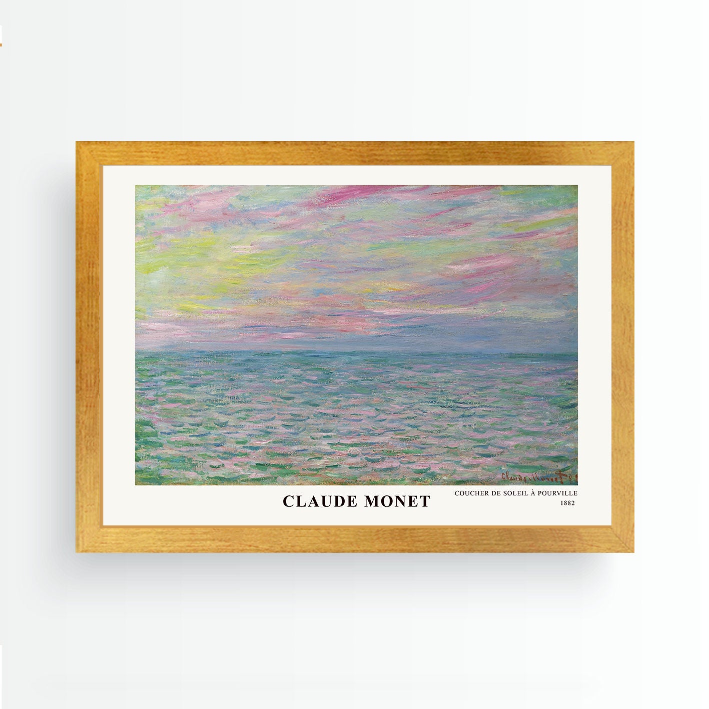 Quadro Decorativo Emoldurado Premium 35x45cm - Arte Multicolor