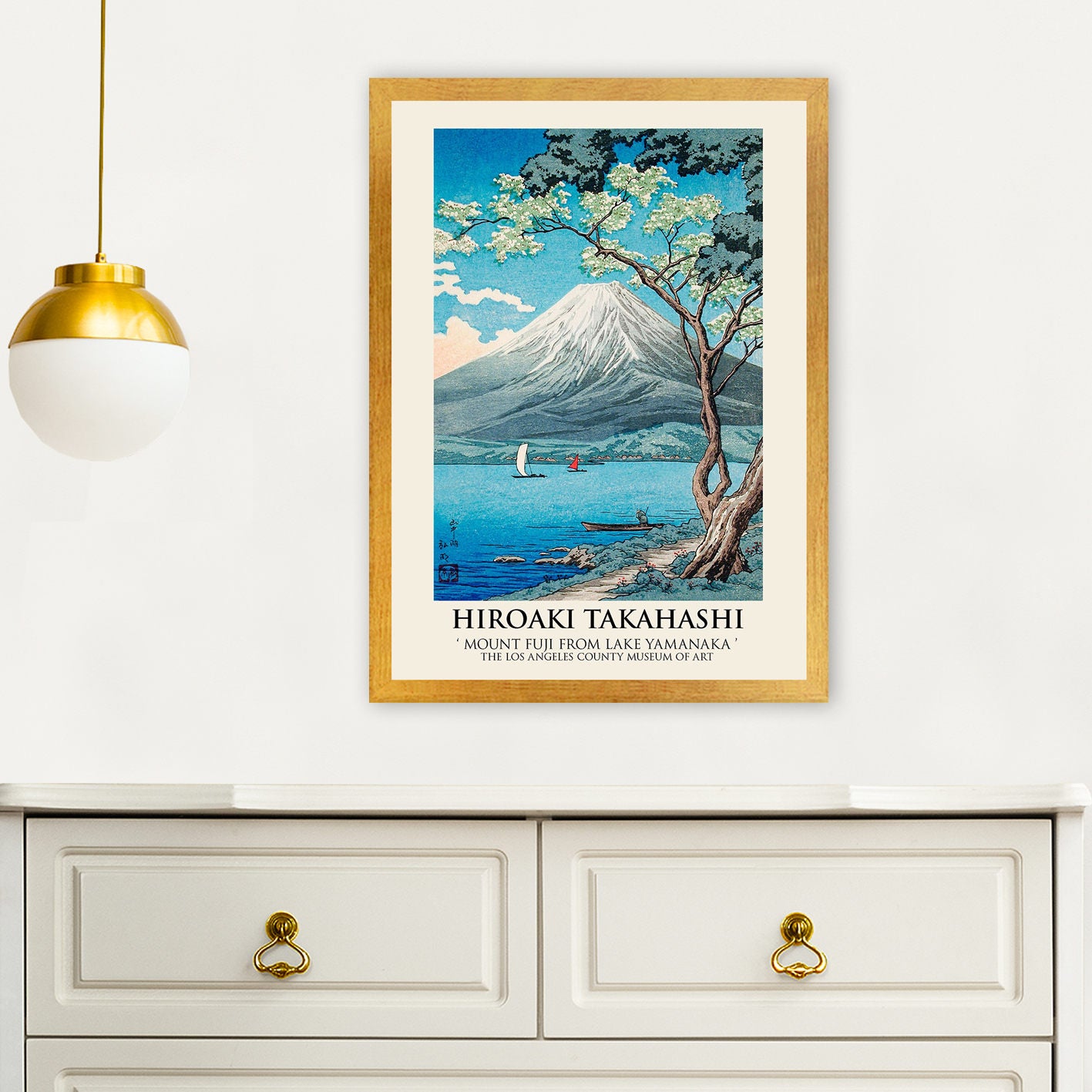 Quadro Decorativo Multicolor Premium com Moldura Madeira 35x45cm