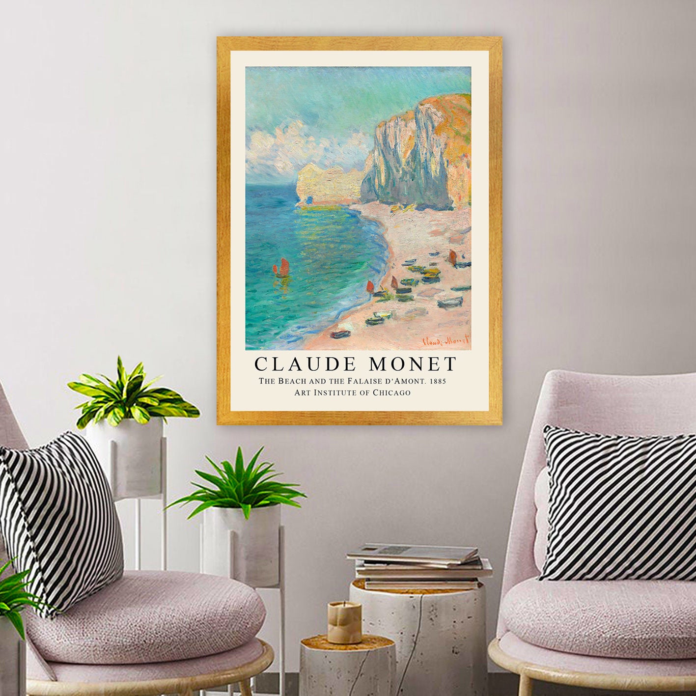 Quadro Decorativo Emoldurado Multicolor 35x45cm - Impressão UV