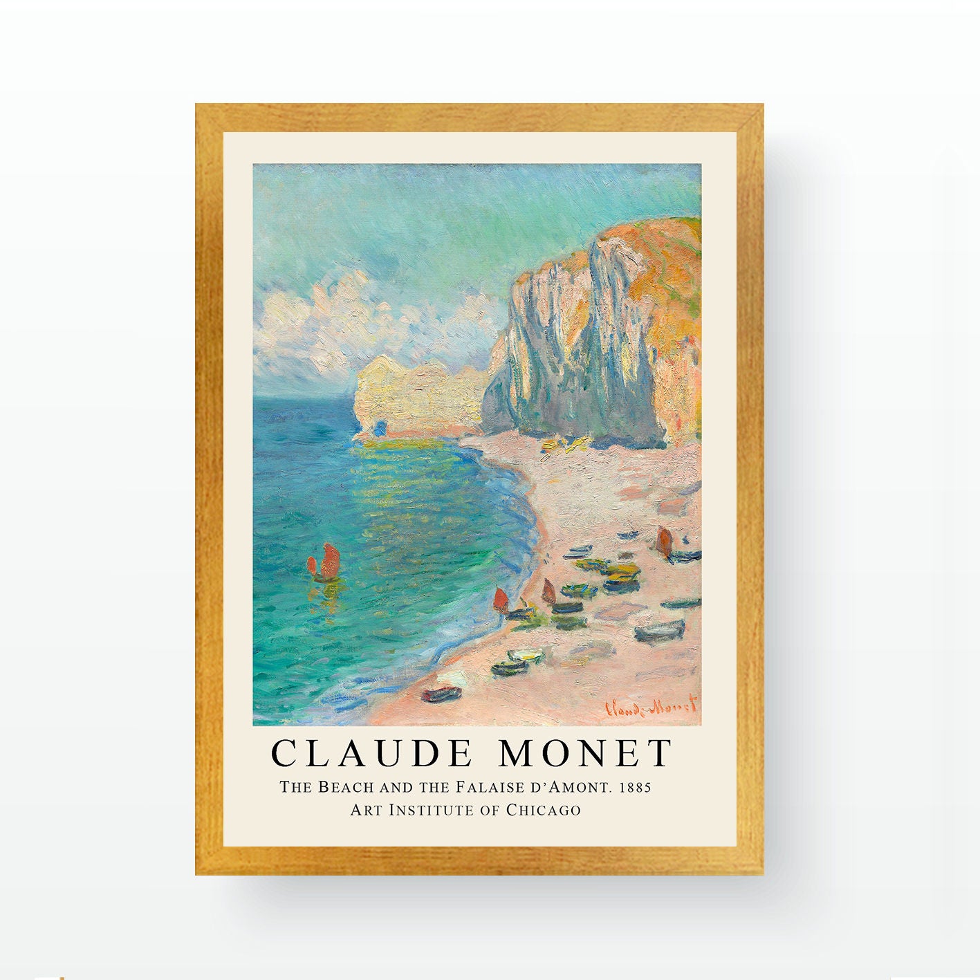 Quadro Decorativo Emoldurado Multicolor 35x45cm - Impressão UV