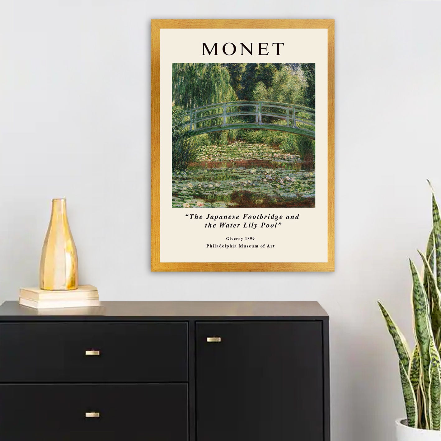 Quadro Decorativo Emoldurado Multicolor 37x47cm Premium