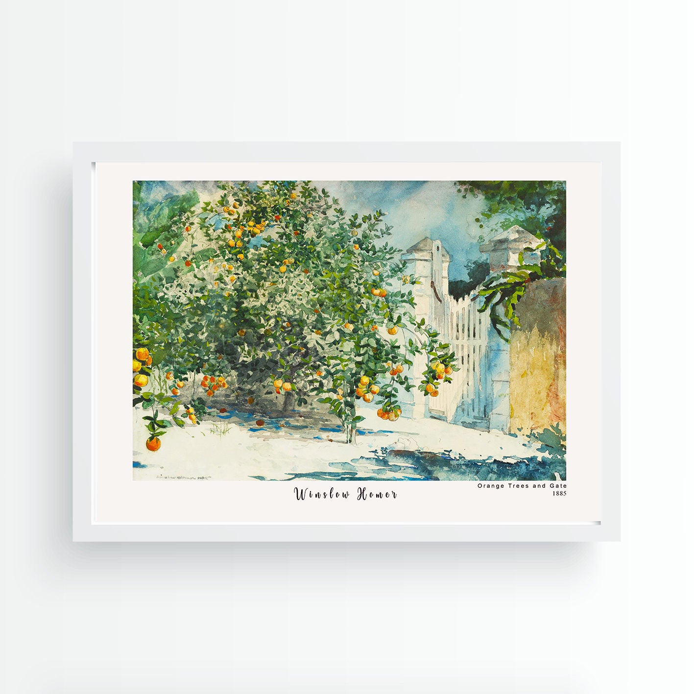Quadro Decorativo Moldura Madeira - Impressão UV 35x45cm